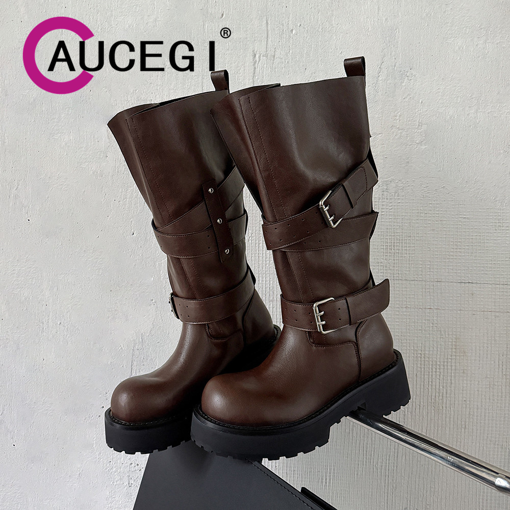 Aucegi Genuine Leather Platfor - đánh giá và giá Leather Classic Strap