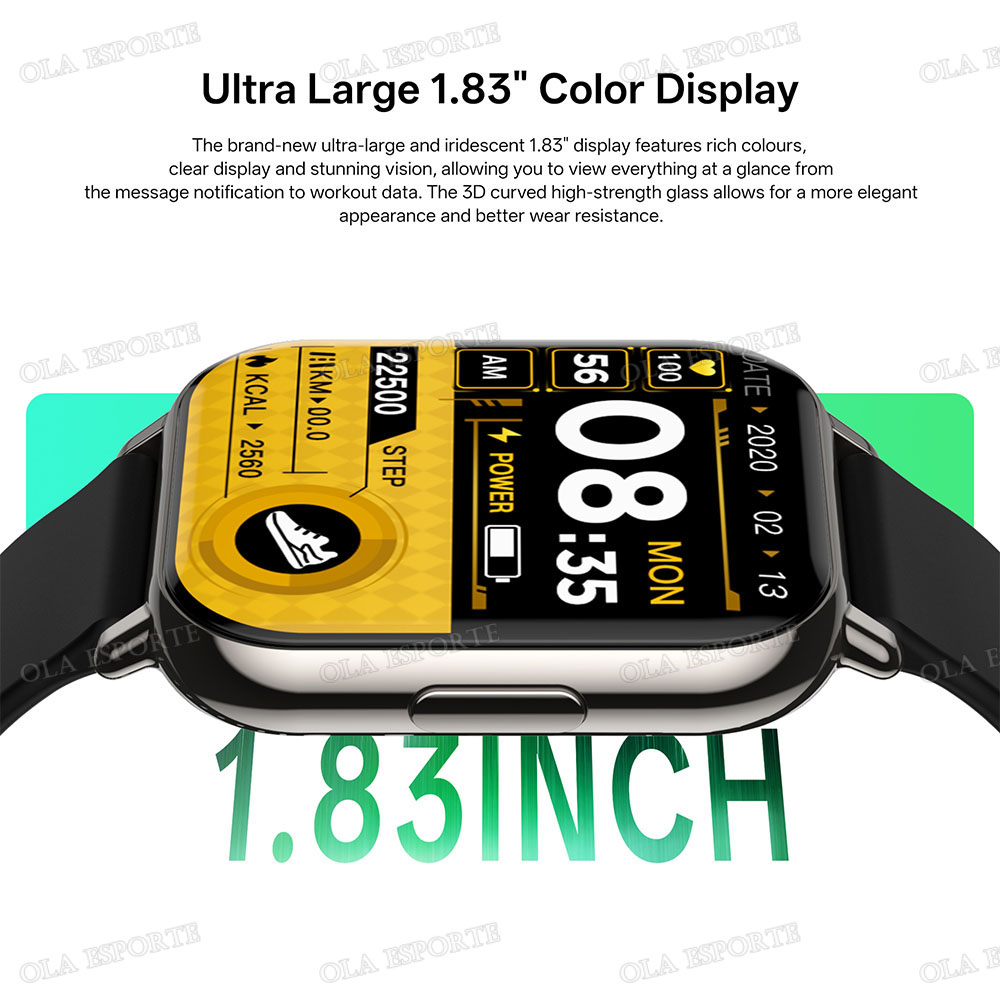New Smart Watch 1.83'' Waterpr - đánh giá và giá Smartwatch X12
