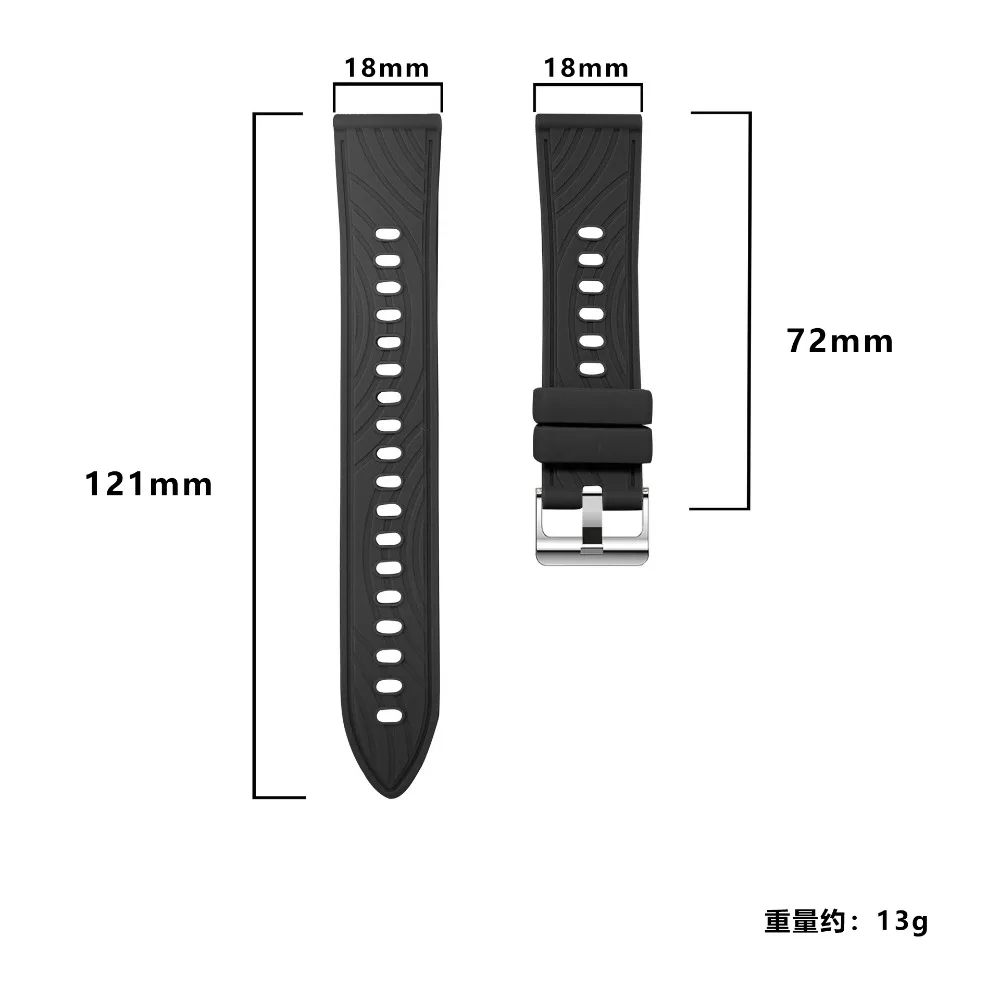 18mm Silicone Strap For Huawei - đánh giá và giá Titan Smartwatch Accessories
