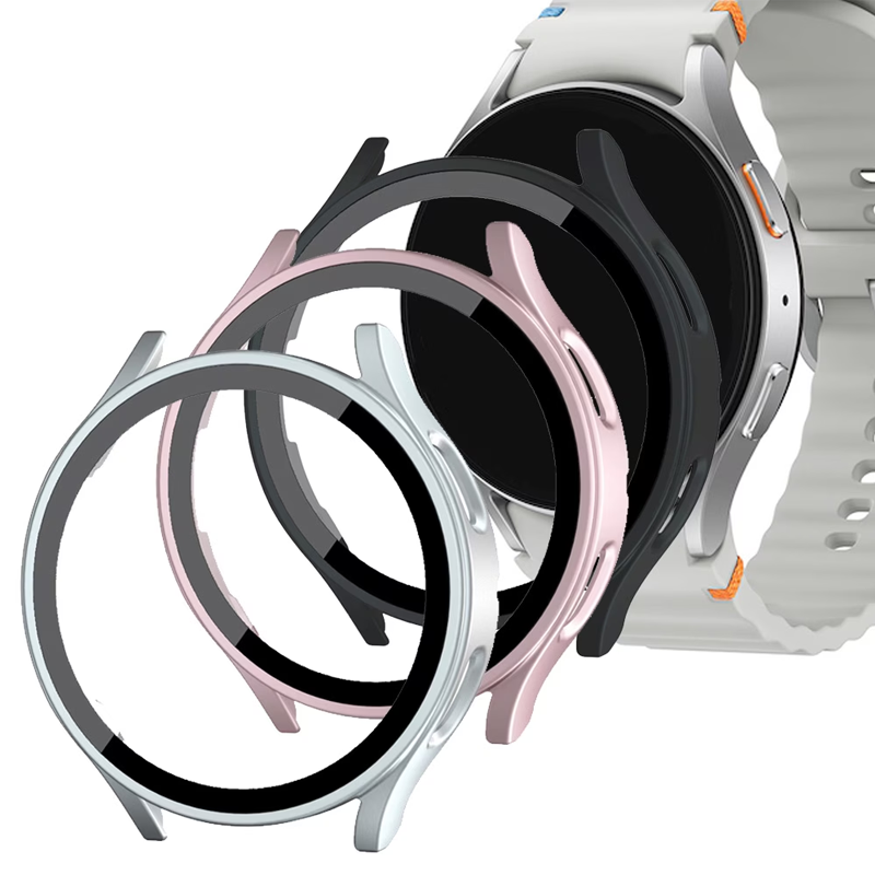 Hard Matte PC Case With Temper - đánh giá và giá Samsung Smartwatch Accessories