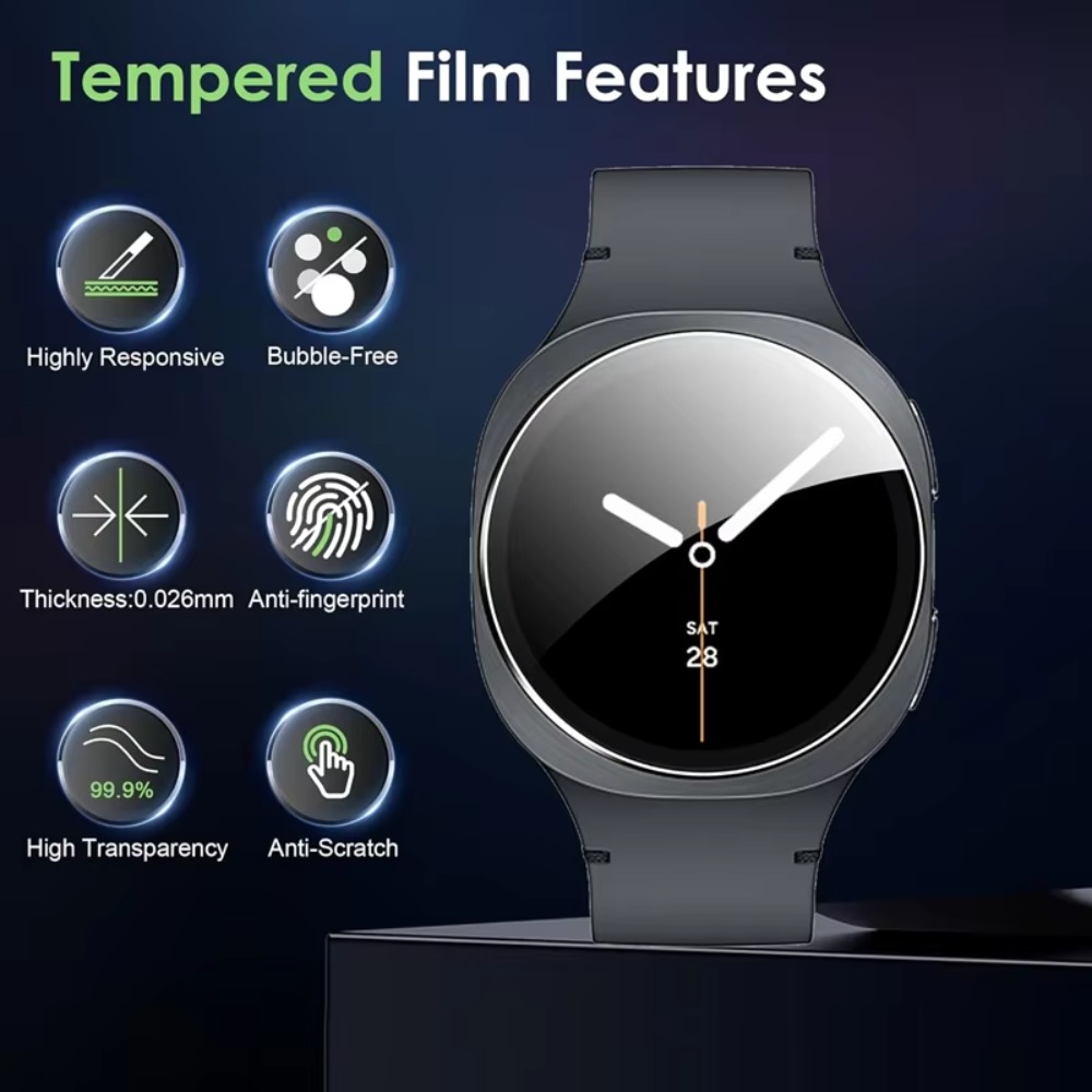 Quick Pasting Tempered Glass F - đánh giá và giá Samsung Smartwatch Accessories
