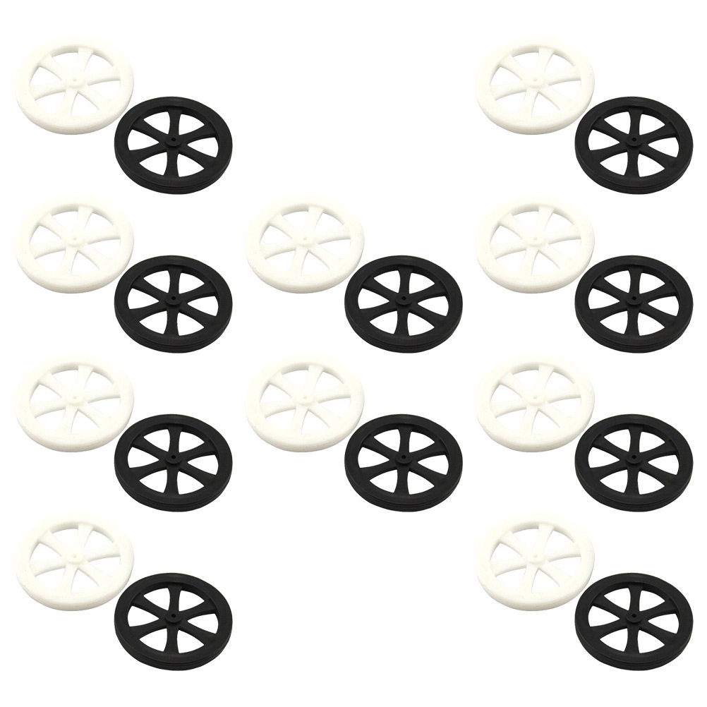 20pcs DIY Plastic Car Wheels f - đánh giá và giá Smart Accessories