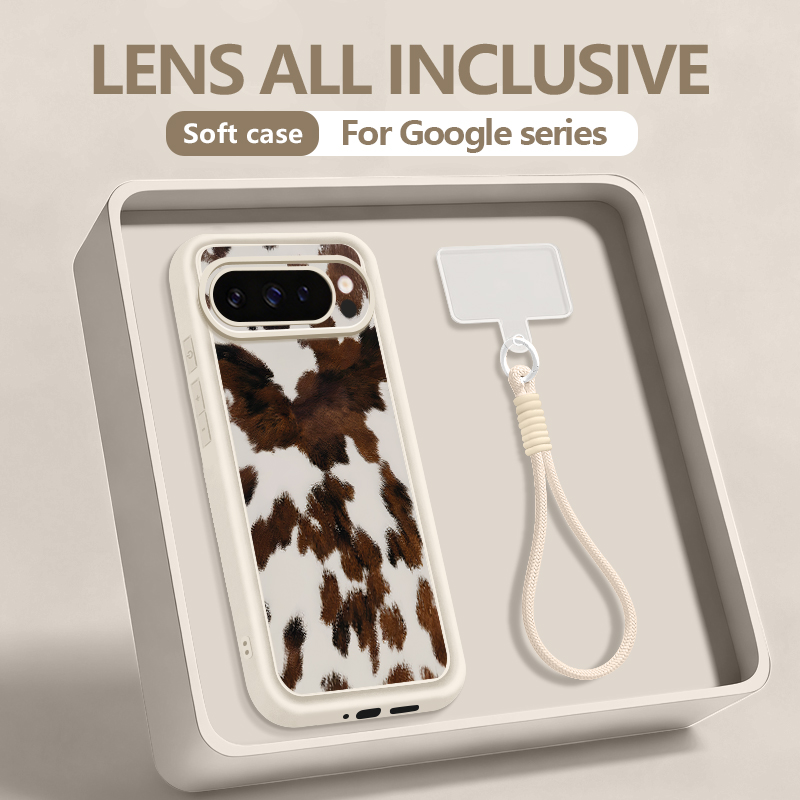 Leopard Cow Printed Phone Case - đánh giá và giá Google Pixel 9