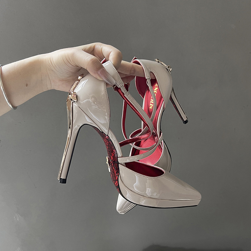 Women Pumps Quality Patent Lea - đánh giá và giá Leather Classic Strap