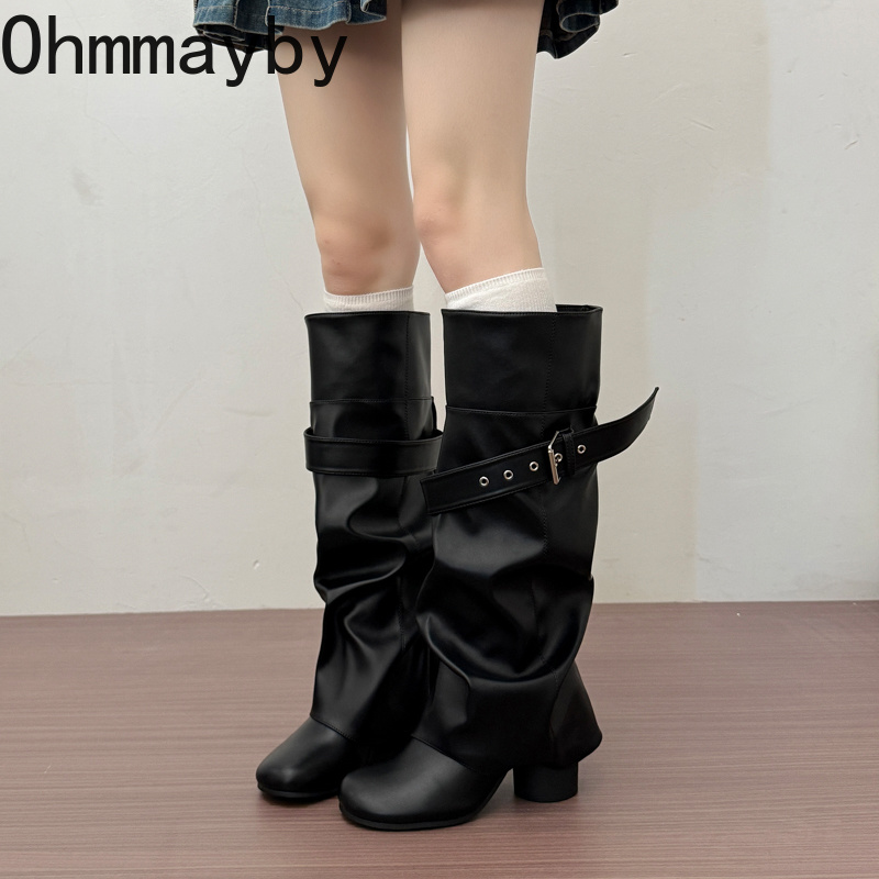 Designer Women Knee High Boots - đánh giá và giá Leather Classic Strap