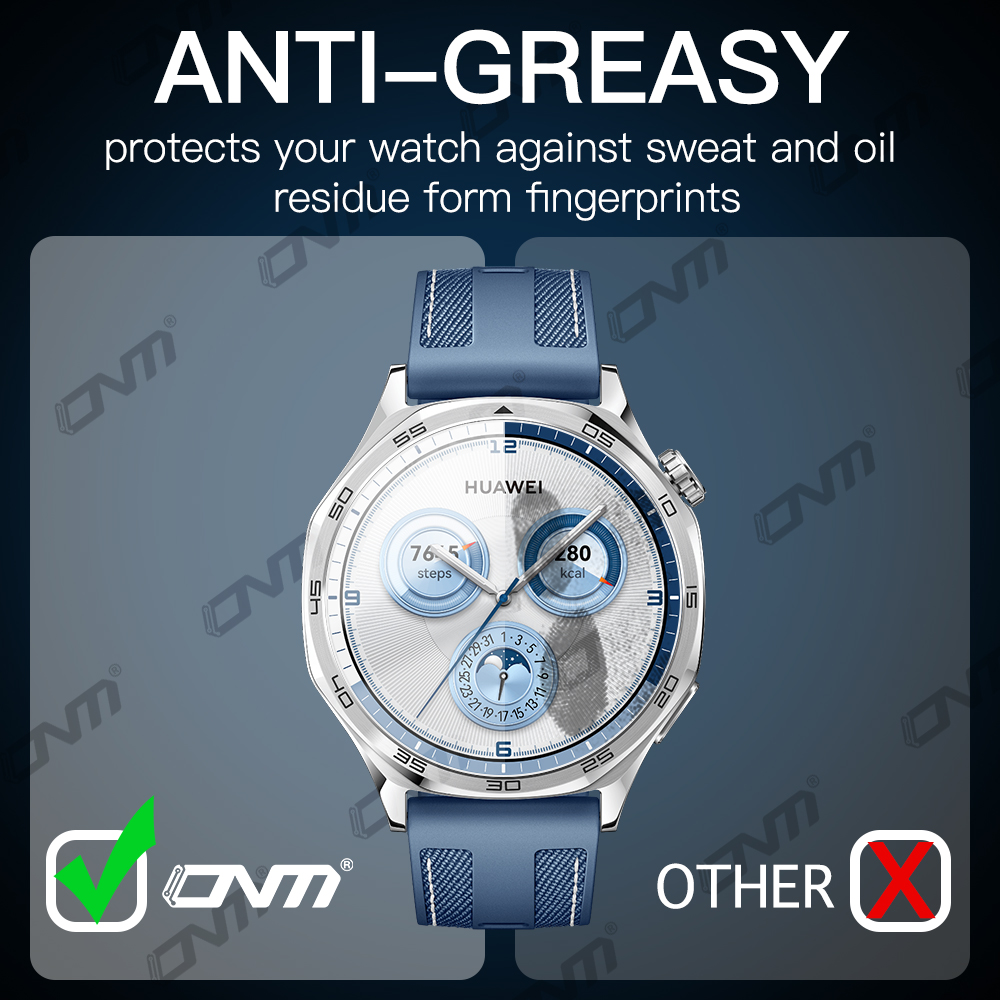 Miếng dán bảo vệ màn hình 2.5D - đánh giá và giá Titan Smartwatch Accessories