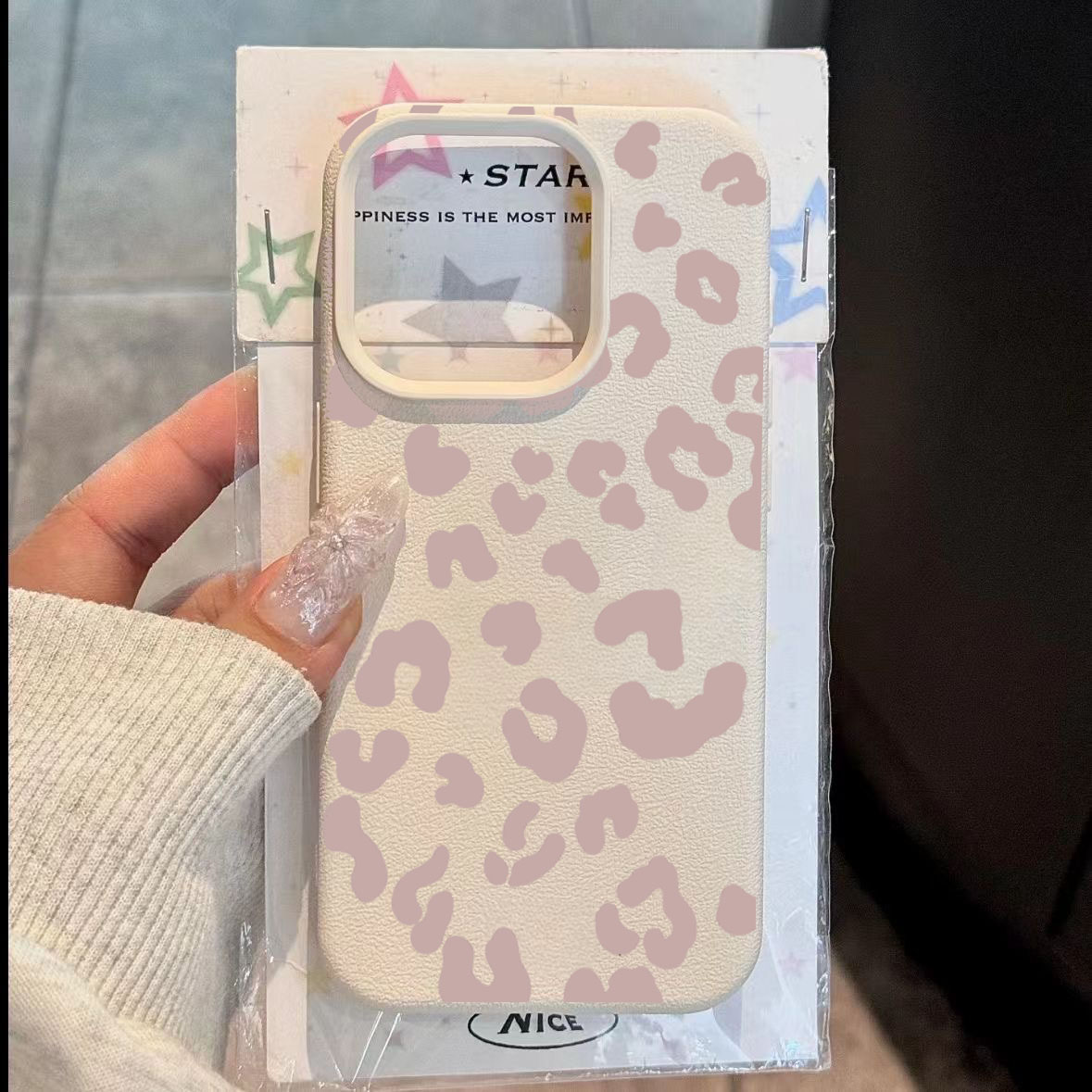 Pink Leopard Print Lichee Patt - đánh giá và giá Xiaomi Redmi Note 13